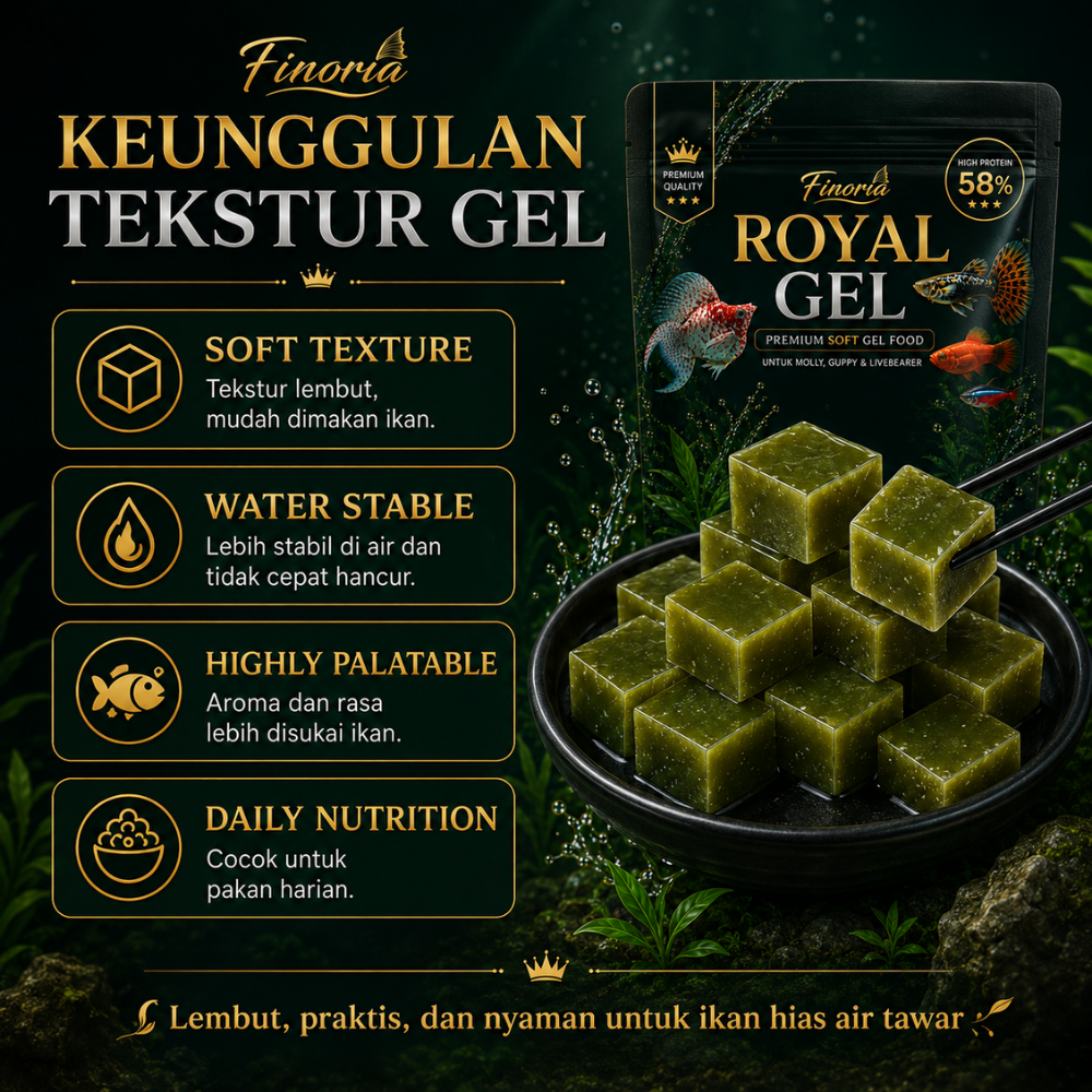 Finoria Royal Gelfood Gel Food Premium 100g