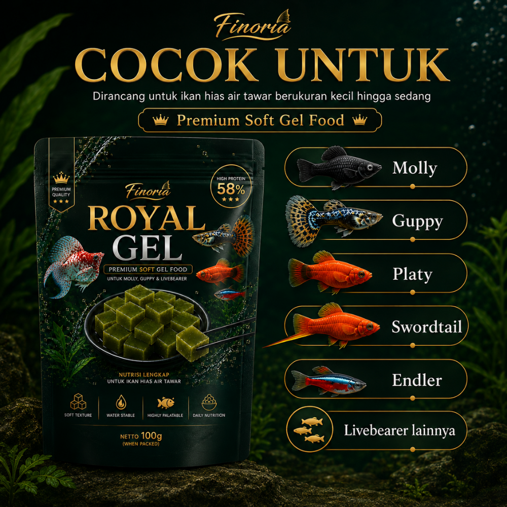 Finoria Royal Gelfood Gel Food Premium 100g