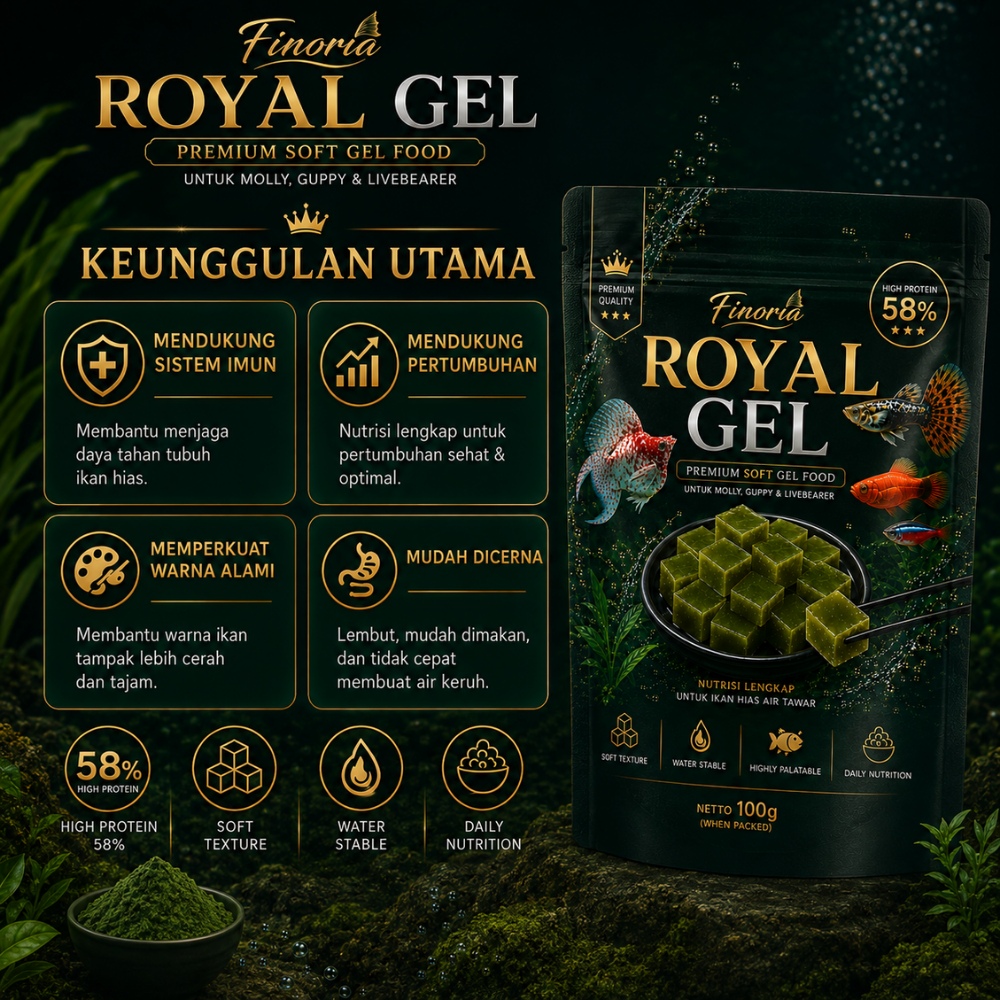 Finoria Royal Gelfood Gel Food Premium 100g