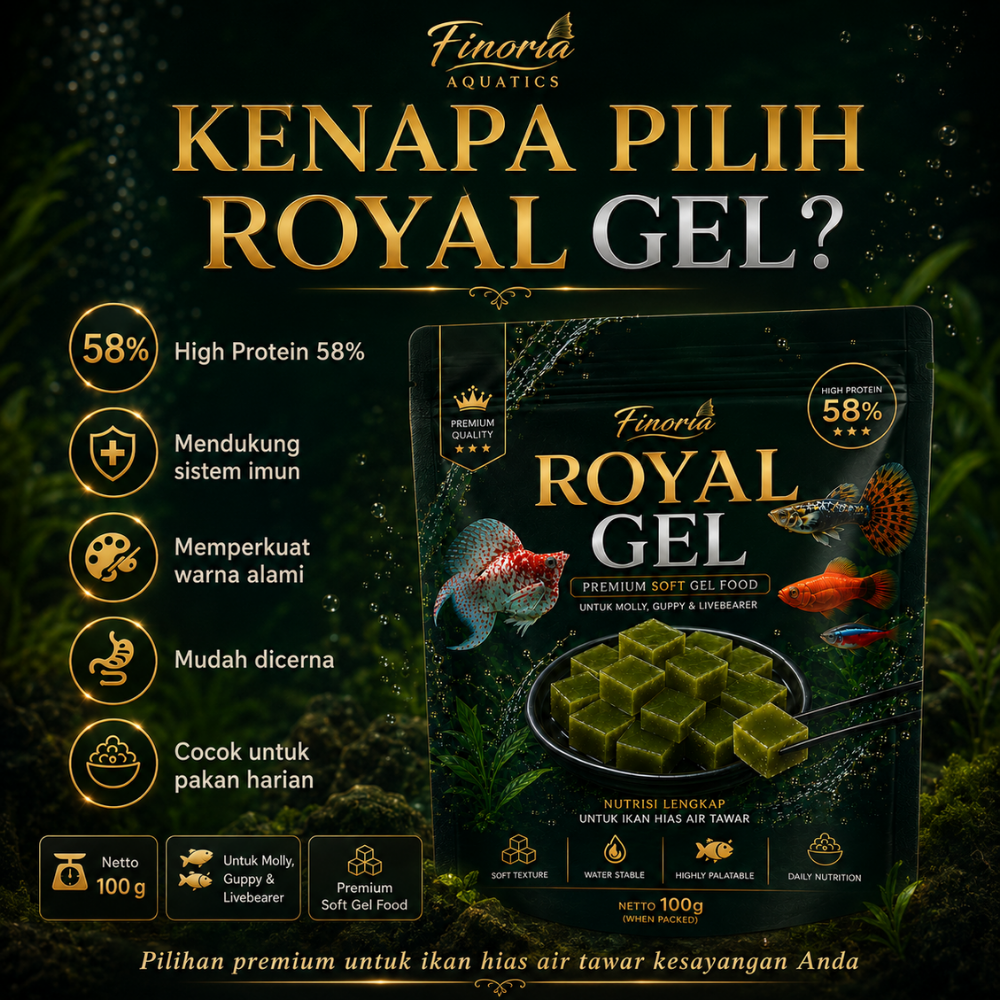 Finoria Royal Gelfood Gel Food Premium 100g