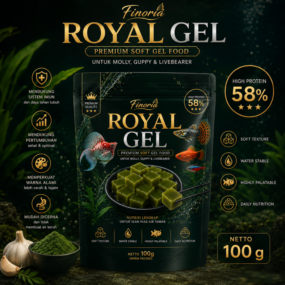 Finoria Royal Gelfood Gel Food Premium 100g